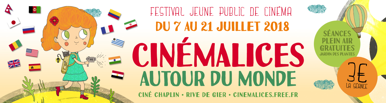 bannière du festival 2018
